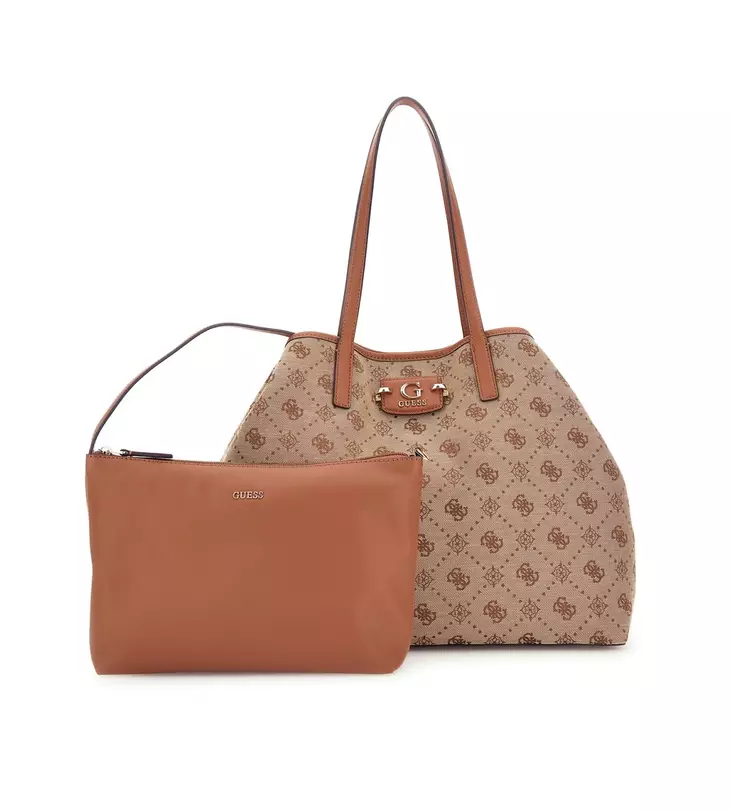 Guess Bag Neda large 2 in 1 latte logo - Handbags - 138908 - 1