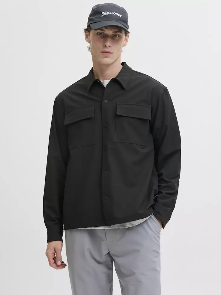Jack&Jones Point Shirt Black - Men's dress shirts - 139918 - 1
