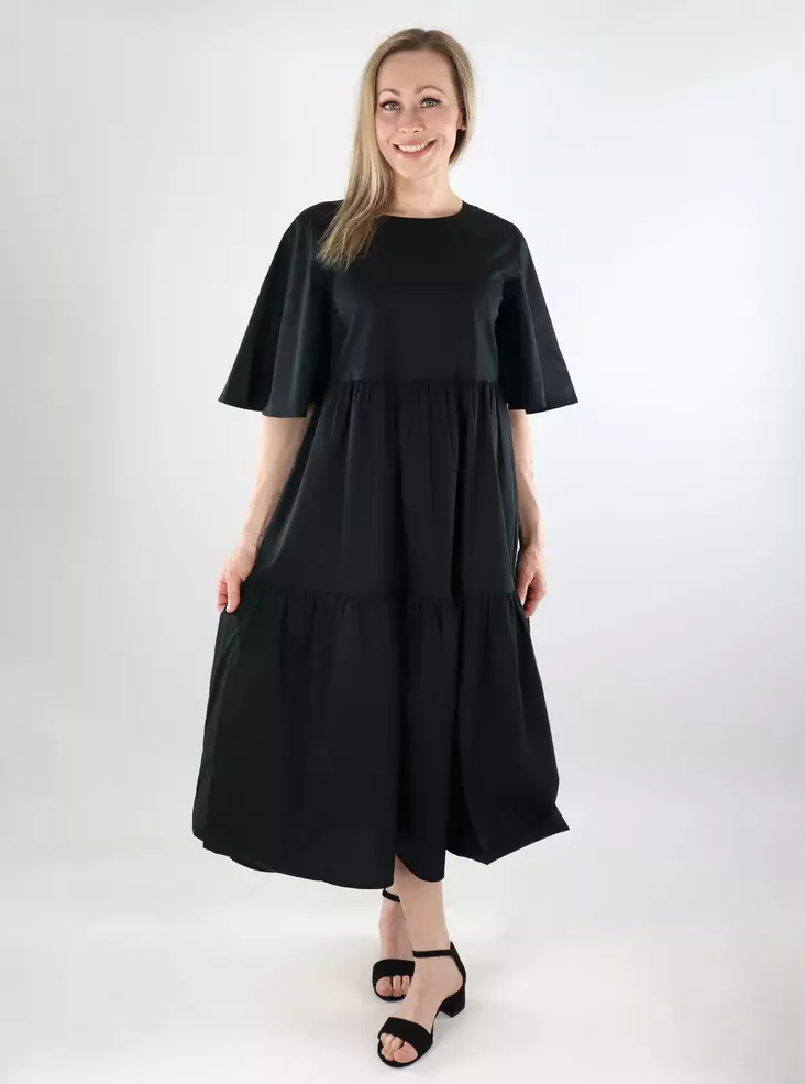JDY A-line dress Midi black - Dresses and tunics - 138078 - 1