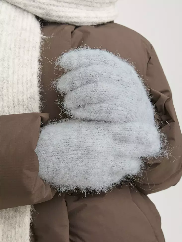 JJXX mittens Gloves gray melange - Women's beanies and gloves - 137268 - 1