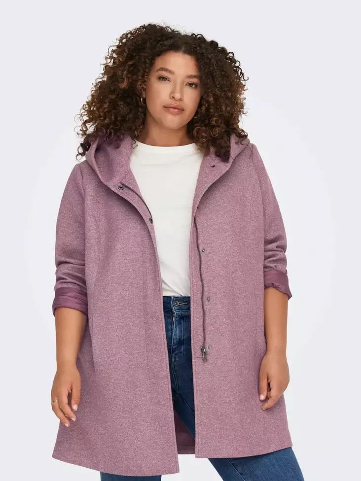 Only Carmakoma Coat Sedona rosebrown - Women's light jackets - 140128 - 2