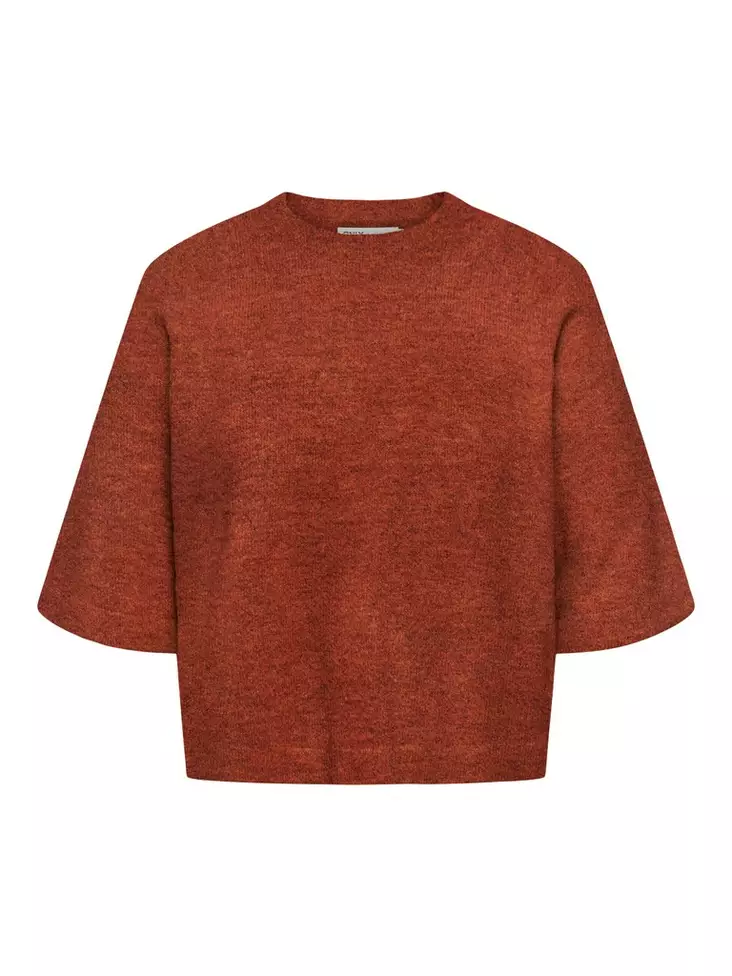Only Carmakoma CARSIMONI 3/4 PULLOVER KNT picante/melange - Women's knitwear - 141688 - 1
