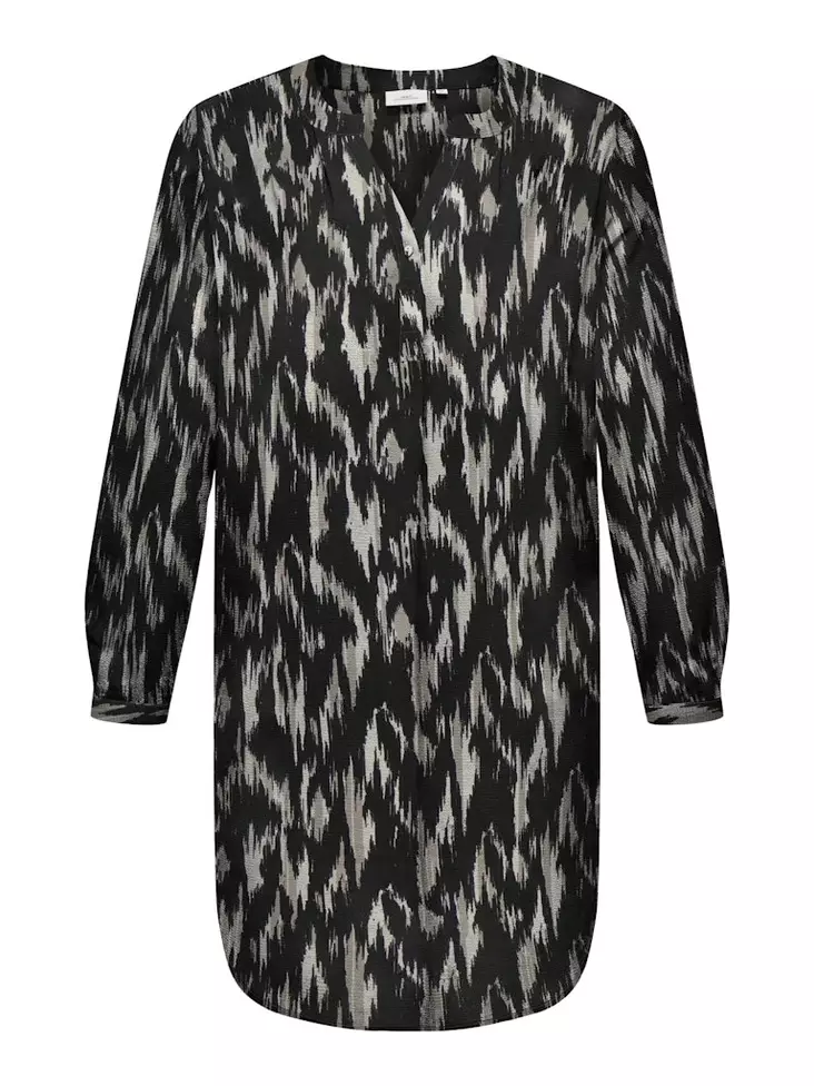 Only Carmakoma plus size tunic Lux Celi black/ikat - Dresses and tunics - 136938 - 1
