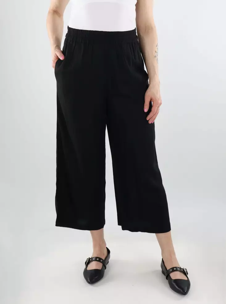 Pieces women's culottes HW black - Women's trousers - 138158 - 1