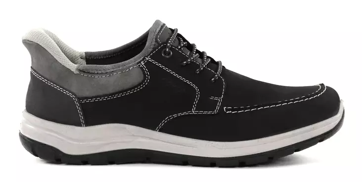 Rieker men's wide-soled READY2GO walking shoes 03656-00 black - Men's walking shoes - 137828 - 1
