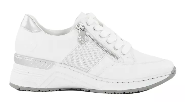 Rieker women's wedge sneakers N4322-80 white - Rieker women`s sneakers - 137808 - 1