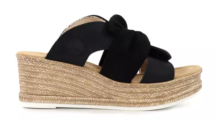 Rieker women's Mules 68789-00 black - Women's mules - 137948 - 1