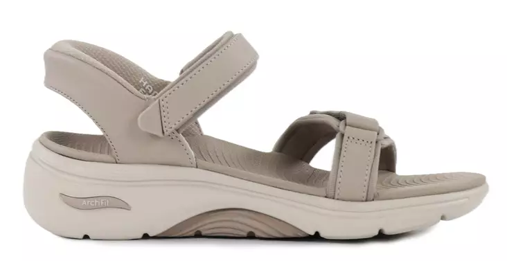 Skechers women's sandals 140893/TPE GO WALK ARCH FIT 2.0 SANDAL - LAURA taupe - Skechers women`s sandals - 140518 - 1