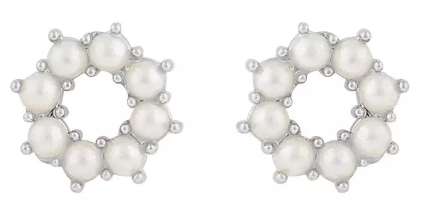 Snö of Sweden Earrings Lucy s/white - Earrings - 137848 - 1