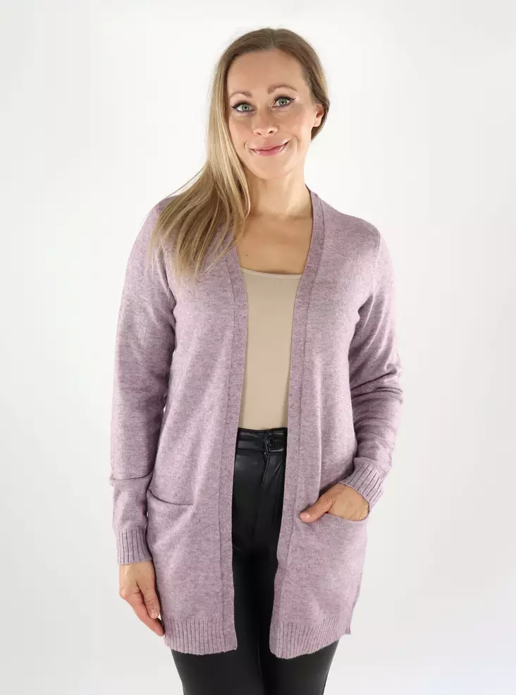 Vila women's cardigan Open toadstool - Women's knitwear - 139018 - 1