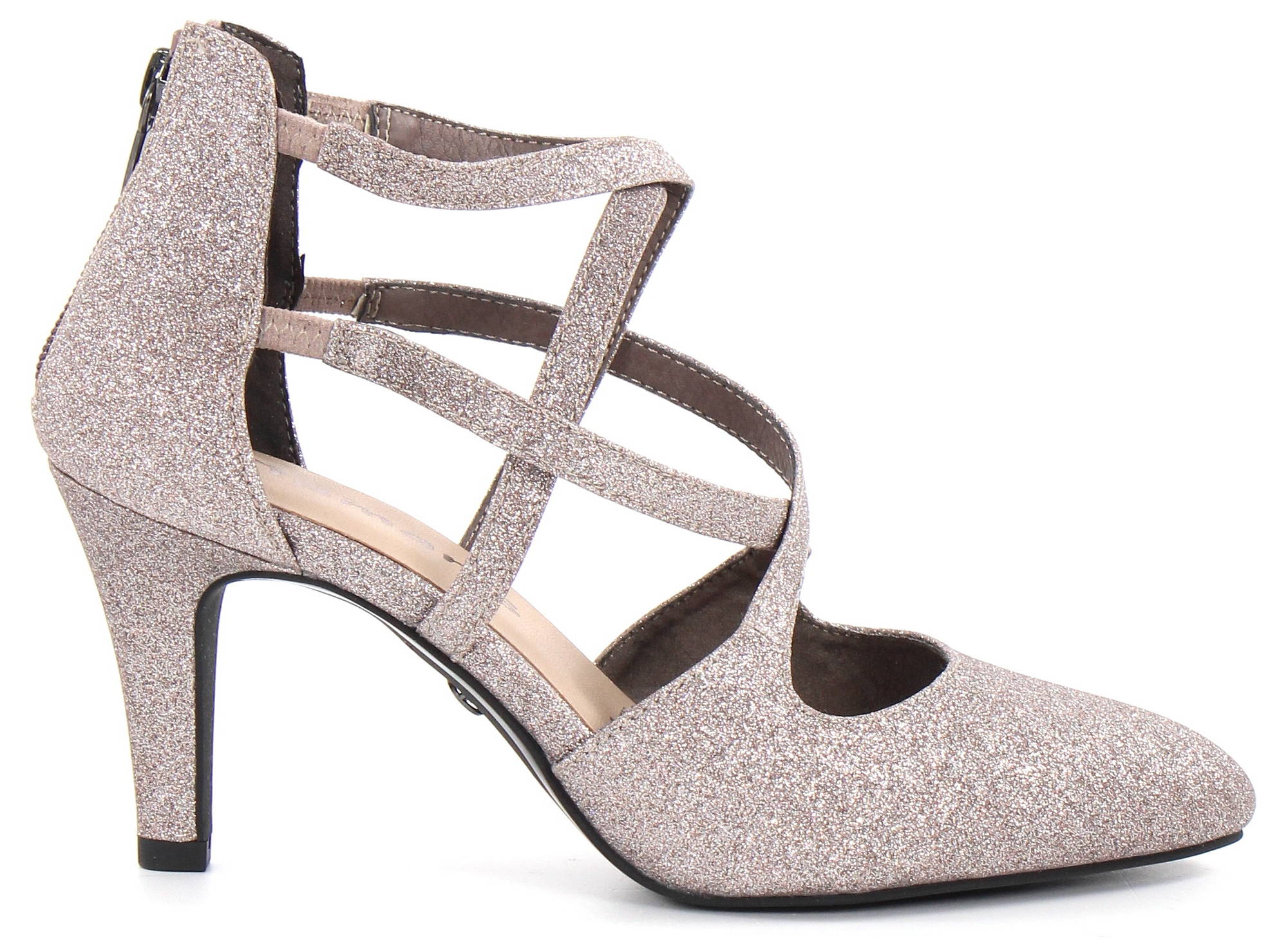 tamaris glitter pumps