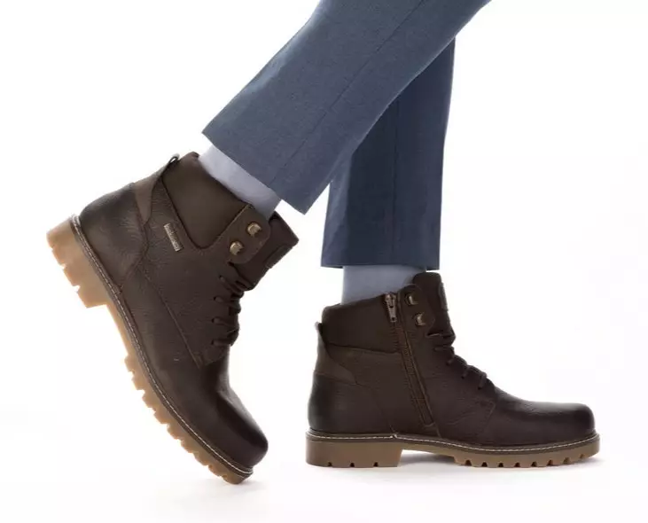 Rieker Heren 33121 veterlaarzen, zwart, 45 EU, zwart, 45 EU