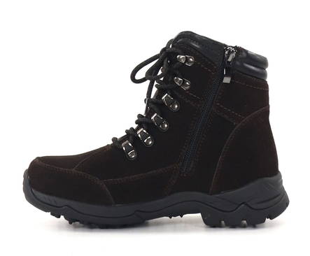 Eskimo 03220511 women's studded ankle boots dark brown - Women's ankle boots - 134789 - 2
