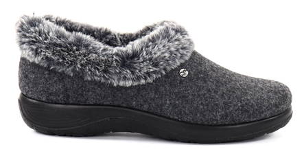 Fly Flot Slippers 572 antracite - Women's slippers - 129619 - 1