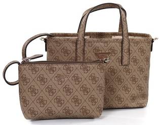 Guess Bag Latona mini Tote latte logo Stilettoshop.eu webstore