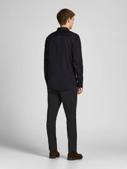 Jack&Jones Dress Shirt Blacardiff, black - Men's dress shirts - 131589 - 2