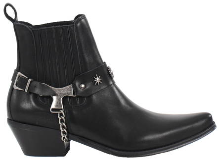 Johnny Bulls Boots 749, Black - Cowboy boots - 125229 - 1