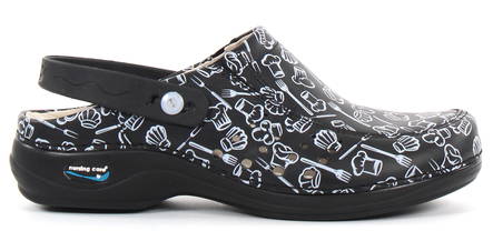 Nursing Care Machine Washable Work Shoes Leather Kitchen-11 - Women's work shoes - 122659 - 1