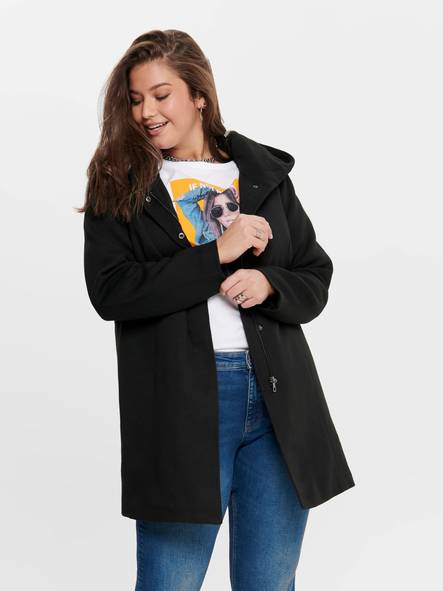Only Carmakoma Plus size Women's Coat Sedona light walnut - Women's light jackets - 129579 - 1
