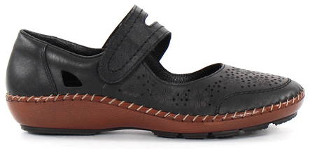 Rieker Walking shoes 44875-00 black - Women's walking shoes - 125499 - 1