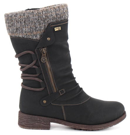 Rieker Remonte Boots D8070-01, Black - Rieker boots - 131549 - 1