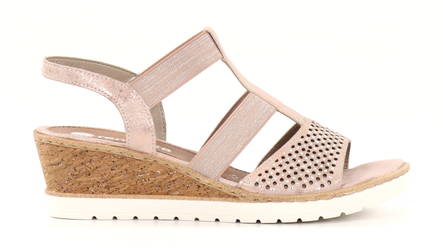 Rieker Remonte women's sandals R6265-31 pink - Rieker women`s sandals - 135419 - 1