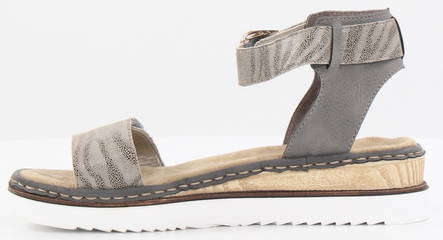 Rieker Sandals 67952-42, Grey - Rieker women`s sandals - 126339 - 2