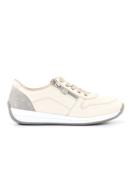Rieker Women's Walking Shoes N1100-80 white / beige - Rieker women`s walking shoes - 135359 - 1