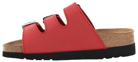 Scholl Mules Rio wedge, Red - Women's work shoes - 120949 - 2