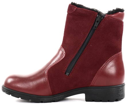 Sievi Ankle Boots Annika XL, Wine Red - Women's ankle boots - 129649 - 2