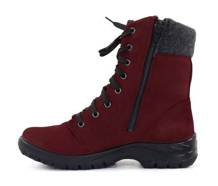 Sievi Ankle Boots Milja, wine red - Women's ankle boots - 132379 - 2