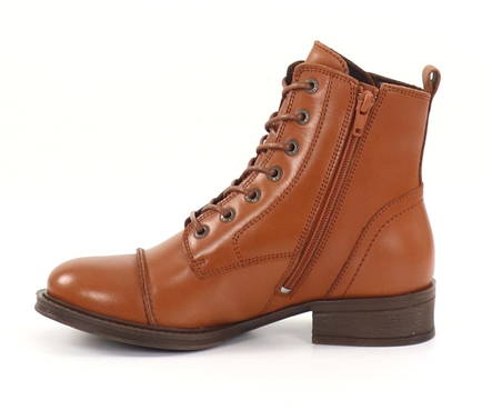 Ten Points Pandora Ankle Boots 60166, Cognac - Women's ankle boots - 131559 - 2