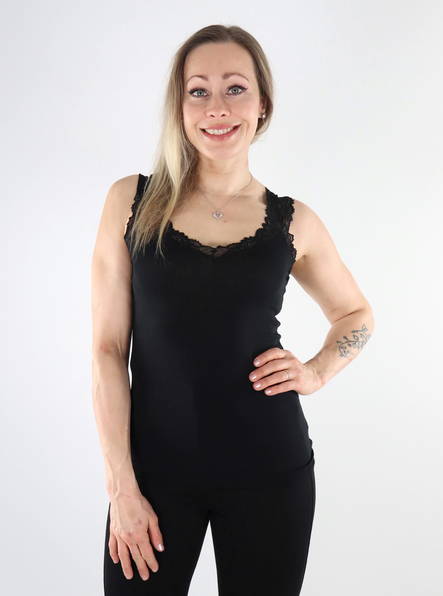 Top Vero Moda black - Women's tank tops - 135399 - 1