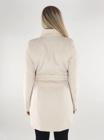 Vero Moda Twodope Women's Wool Coat Oatmeal - Women's light jackets - 134529 - 2
