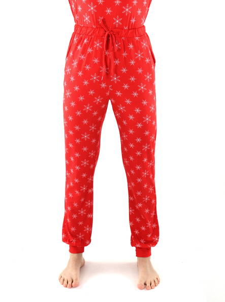 Vero Moda Xmas New women's night pants high risk red - Women's nightwear - 134839 - 1