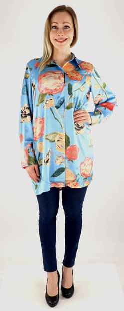 Vero Moda Dress Shirt blue/renee - Women's shirts and blouses - 132749 - 1