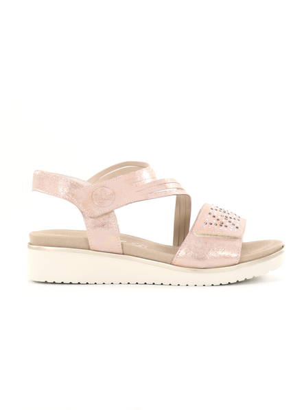 Rieker women's sandals V3764-90 pink - Rieker women`s sandals - 135959 - 1