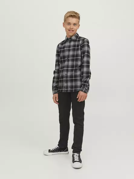 Jack&Jones Junior boys Slim fit jeans Glenn MF072 black - Men's jeans - 136329 - 1