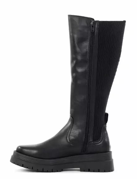 Musse&Cloud women's leather boots 2903724/BLK Julieta black - Women's boots - 136679 - 2
