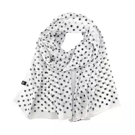 Veniz polka dot scarf 62669 white - Women's scarfs - 138319 - 2