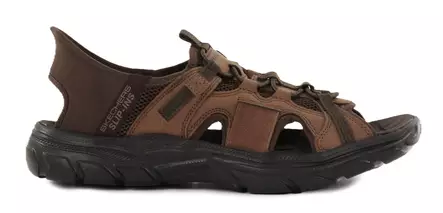 Skechers men's wide-last sandals 205181/ACDB REVOLTED SS - MERRICK dark brown - Men's sandals - 138699 - 2