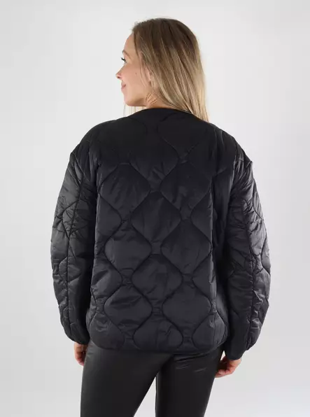 Vila women's lightweight quilted jacket Dune Light black beauty - Women's light winter jackets - 139139 - 2