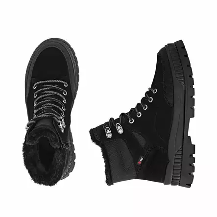 Rieker women's ankle boots W2176-00 black - Rieker ankle boots - 139169 - 2