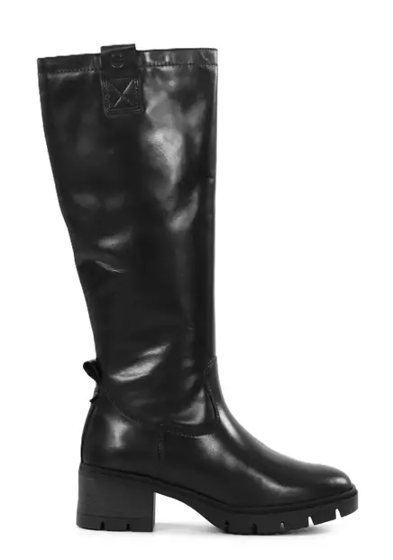 Tamaris women's leather boots 25601-43 black - Tamaris boots - 139179 - 1