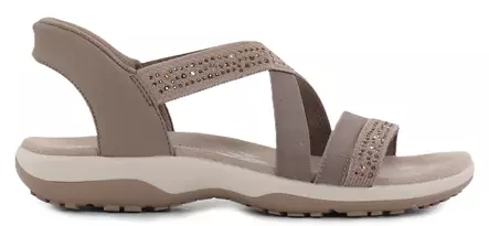 Skechers Sandals 163574/MOC REGGAE SLIM - SUMMER SPARKLE Mocha - Skechers women`s sandals - 141419 - 2