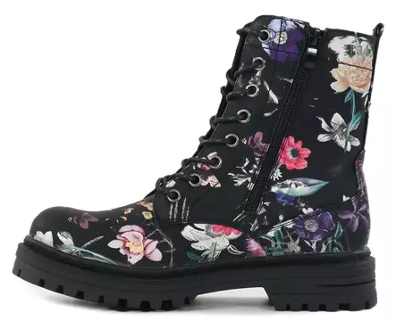 Migant ankle boots A920-317 black flower - Women's ankle boots - 141649 - 2