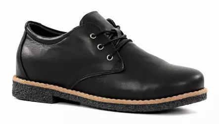 Andrea Conti women's genuine leather walking shoes 0342801-1109 black - Wide last walking shoes - 137789 - 1