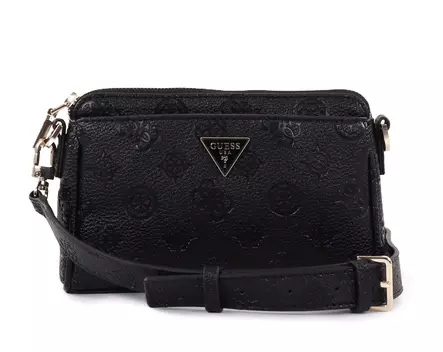 Guess shoulder bag Cresidia II Mini black logo - Handbags - 140109 - 1