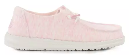 HEYDUDE Shoes Wendy Stretch Jersey light pink - Women's walking shoes - 141169 - 1