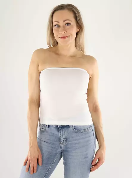 JJXX tube top bright white - Women's tank tops - 140929 - 1